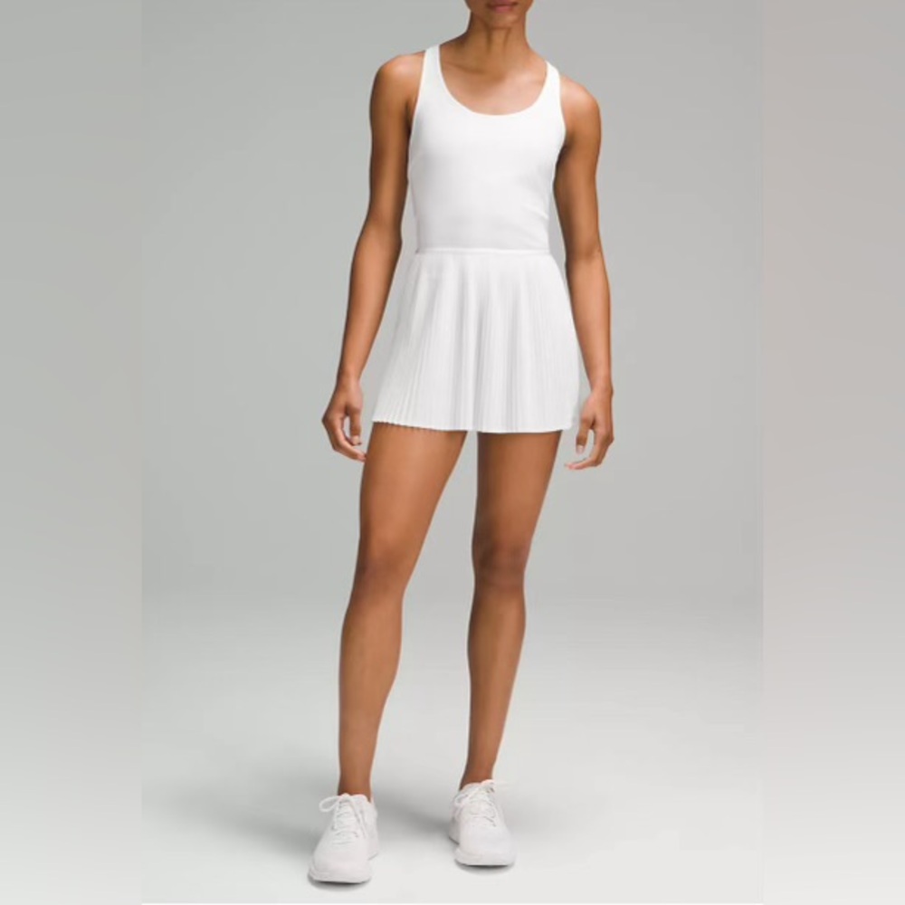 NWT Lululemon white tennis dress size 2